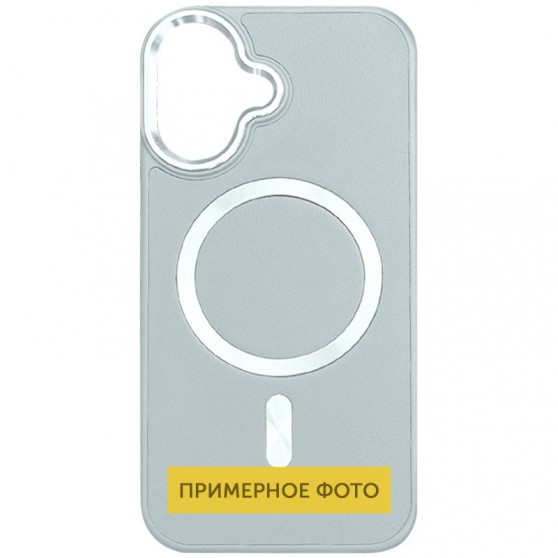 Шкіряний чохол SnapCase with MagSafe для Apple iPhone 16 Pro Max (6.9"), Grey