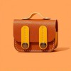 Шкіряний футляр Briefcase для навушників AirPods Pro, Brown / Yellow