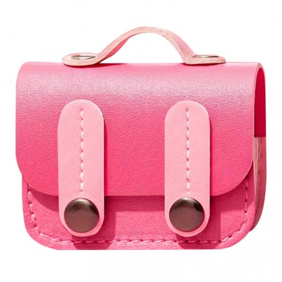 Шкіряний футляр Briefcase для навушників AirPods Pro 2 / Pro Pink
