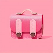 Кожаный футляр Briefcase для наушников AirPods Pro 2 / Pro, Pink