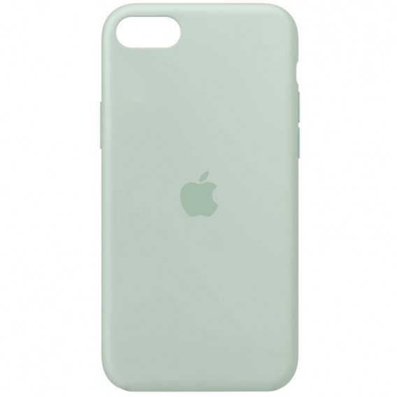 Чохол Silicone Case Full Protective (AA) для Apple iPhone SE (2020), Бірюзовий / Beryl