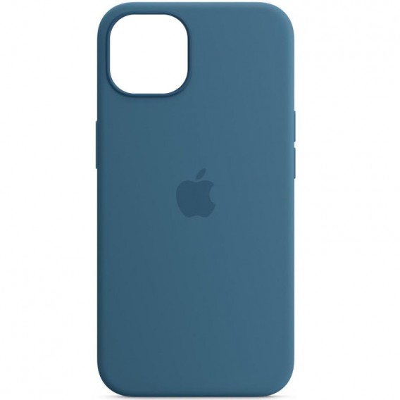 Чохол Silicone Case Full Protective (AA) для Apple iPhone 12 Pro/12 (6.1"), Синій / Blue Jay
