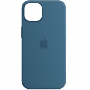 Чехол Silicone Case Full Protective (AA) для Apple iPhone 13 (6.1") Синий / Blue Jay