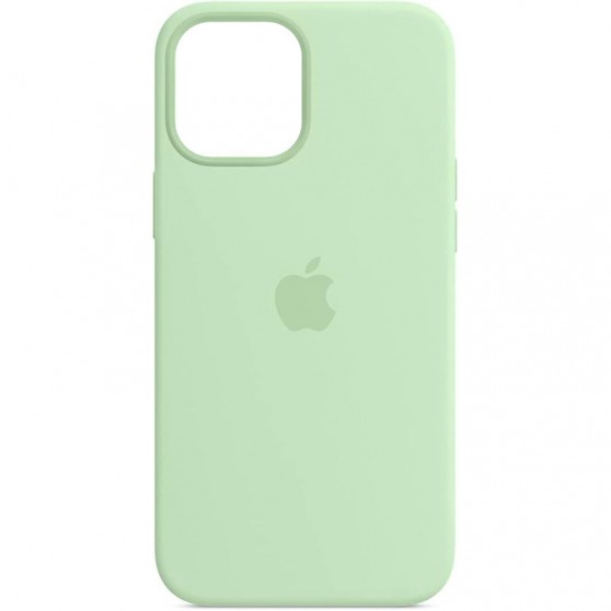 Чохол Silicone Case Full Protective (AA) для Apple iPhone 15 (6.1") Зелений / Pistachio