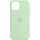 Чехол Silicone Case Full Protective (AA) для Apple iPhone 15 Plus (6.7") Зеленый / Pistachio