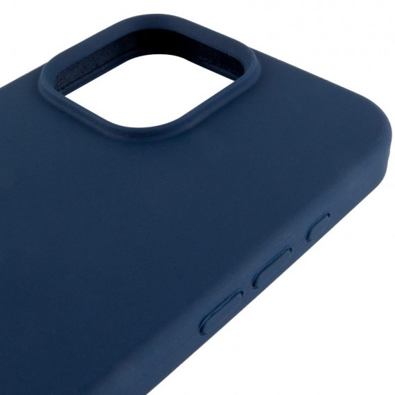 Чехол Silicone Case Full Protective (AA) для Apple iPhone 15 Pro (6.1"), Синий / Blue Jay