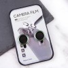 Защитное стекло Metal Classic на камеру (в упак.) для Apple iPhone 15 (6.1") / 15 Plus (6.7"), Зеленый / Dark green