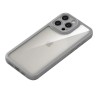 TPU чехол Transparent + Colour 1,5mm для Apple iPhone 11 Pro Max (6.5"), Grey