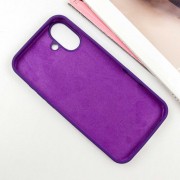 Чехол Silicone Case Full Protective (AA) для Apple iPhone 16 Plus (6.7"), Фиолетовый / Amethyst