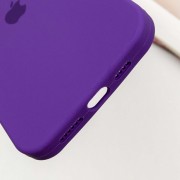 Чехол Silicone Case Full Protective (AA) для Apple iPhone 16 Plus (6.7"), Фиолетовый / Amethyst