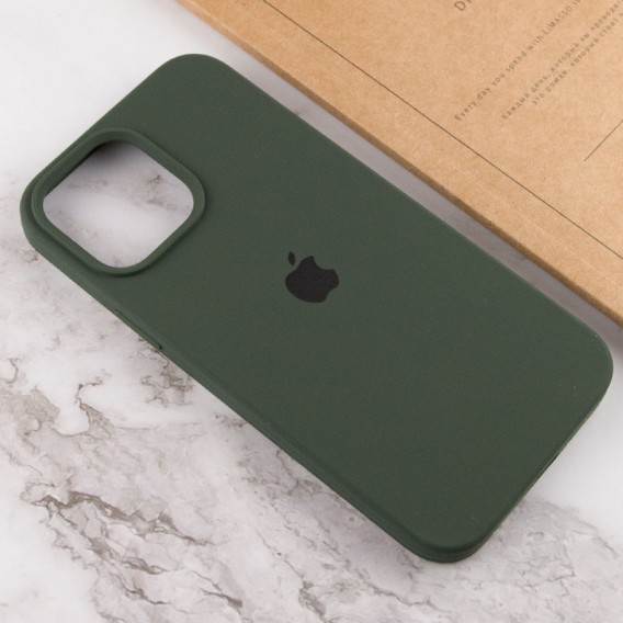 Чохол Silicone Case Full Protective (AA) для Apple iPhone 16 Plus (6.7"), Зелений / Cyprus Green