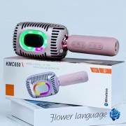 Караоке Микрофон-колонка KMC650, Pink