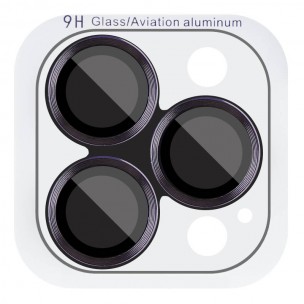Защитное стекло Metal Classic на камеру (в упак.) для Apple iPhone 16 Pro (6.3