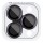 Защитное стекло Metal Classic на камеру (в упак.) для Apple iPhone 16 Pro (6.3") / 16 Pro Max (6.9") Черный / Black