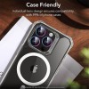 Защитное стекло Metal Classic на камеру (в упак.) для Apple iPhone 16 Pro (6.3") / 16 Pro Max (6.9"), Сиреневый / Rainbow
