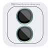Защитное стекло Metal Classic на камеру (в упак.) для Apple iPhone 16 (6.1") / 16 Plus (6.7"), Бирюзовый / Azure