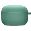 Силіконовий футляр з мікрофіброю для навушників Airpods 4, Зелений / Pine Needle