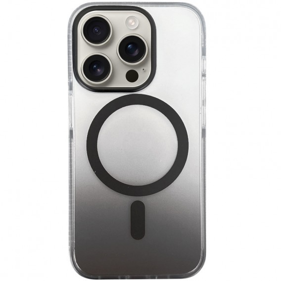 Чохол TPU+PC Shadow with MagSafe для Apple iPhone 15 Pro (6.1"), Gray