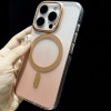 Чехол TPU+PC Shadow with MagSafe для Apple iPhone 15 Pro (6.1) Quicksand gold