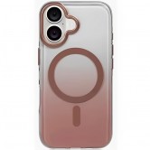 Чохол TPU+PC Shadow with MagSafe для Apple iPhone 16 (6.1") Rose Gold Чохол TPU+PC Shadow with MagSafe для Apple iPhone 16 (6.1") Rose Gold