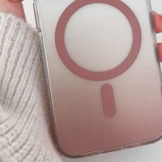 Чохол TPU+PC Shadow with MagSafe для Apple iPhone 16 (6.1"), Rose Gold