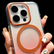 Чехол TPU+PC Shadow with MagSafe для Apple iPhone 16 Pro (6.3"), Rose Gold