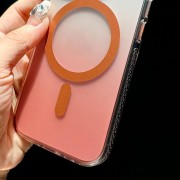 Чехол TPU+PC Shadow with MagSafe для Apple iPhone 16 Pro (6.3"), Rose Gold