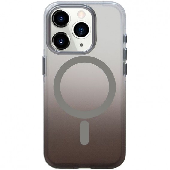 Чехол TPU+PC Shadow with MagSafe для Apple iPhone 16 Pro (6.3"), Gray