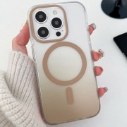 Чохол TPU+PC Shadow with MagSafe для Apple iPhone 16 Pro Max (6.9"), Quicksand gold