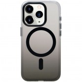 Чехол TPU+PC Shadow with MagSafe для Apple iPhone 14 Pro (6.1 дюйма) Black