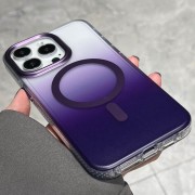 Чехол TPU+PC Shadow with MagSafe для Apple iPhone 14 Pro Max (6.7"), Purple