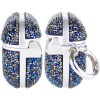 TPU чохол Bling World Rock Diamond для навушників AirPods 4, Синій