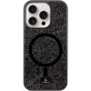 TPU чехол Bling World Rock Diamond with MagSafe для Apple iPhone 16 Pro Max (6.9"), Black