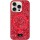 TPU чохол Bling World Rock Diamond with MagSafe для Apple iPhone 16 Pro (6.3") Red