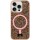 TPU чохол Bling World Rock Diamond with MagSafe для Apple iPhone 16 Pro (6.3") Rose Gold