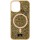 TPU чехол Bling World Rock Diamond with MagSafe для Apple iPhone 16 (6.1") Gold
