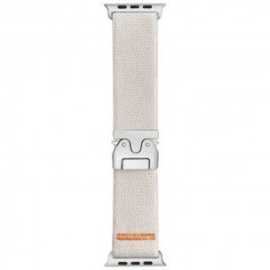 Ремешок Nylon New Design для Apple Watch 42(ser.1-3)/44/45/46/49mm White