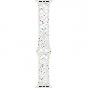 Ремешок Nike Sport Band для Apple Watch 38/40/41/42mm(ser.10) Pure Platinum