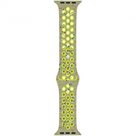 Ремінець Nike Sport Band для Apple Watch 38/40/41/42mm(ser.10) Volt Splash