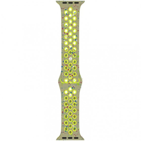 Ремешок Nike Sport Band для Apple Watch 42(ser.1-3)/44/45/46/49mm Volt Splash