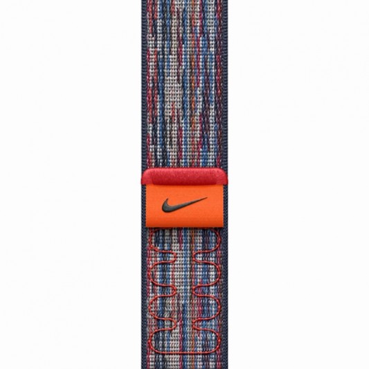 Ремешок Nike Sport Loop для Apple Watch 38/40/41/42mm(ser.10) Blue / Red