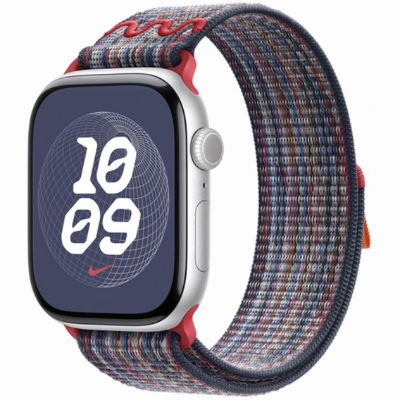 Ремешок Nike Sport Loop для Apple Watch 38/40/41mm, Blue / Red