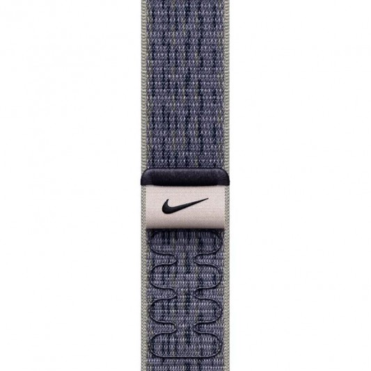 Ремешок Nike Sport Loop для Apple Watch 38/40/41/42mm(ser.10) Grey / Blue