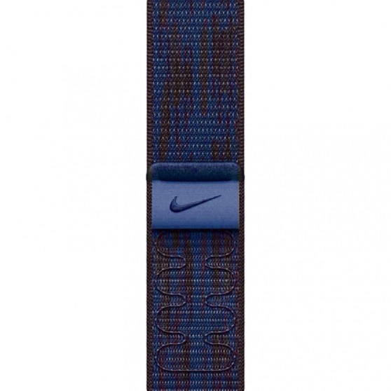 Ремінець Nike Sport Loop для Apple Watch 38/40/41/42mm(ser.10) Black / Blue