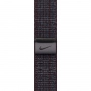 Ремешок Nike Sport Loop для Apple Watch 38/40/41/42mm(ser.10) Black/Blue