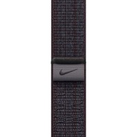 Ремешок Nike Sport Loop для Apple Watch 38/40/41/42mm(ser.10) Black / Blue