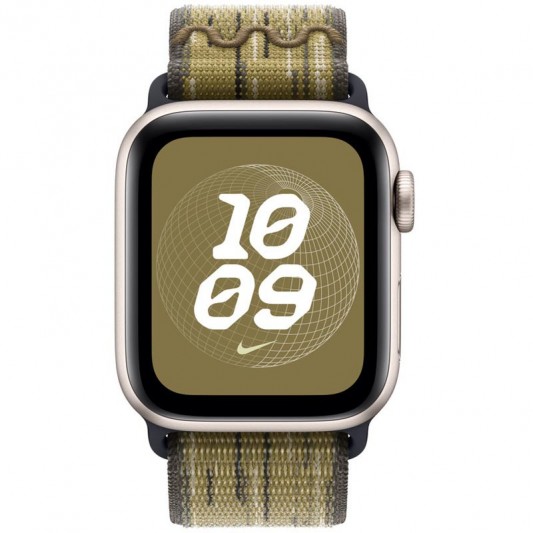 Ремешок Nike Sport Loop для Apple Watch 42(ser.1-3)/44/45/46/49mm Green / Grey - изображение 2