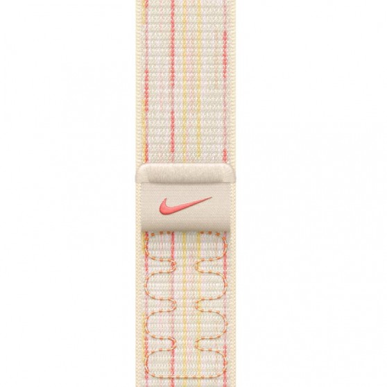 Ремешок Nike Sport Loop для Apple Watch 42(ser.1-3)/44/45/46/49mm Starlight / Pink