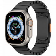 Ремешок Steel для Apple Watch 38/40/41/42mm(ser.10) (140-190mm) Black