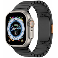 Ремешок Steel для Apple Watch 38/40/41/42mm(ser.10) (140-190mm) Black